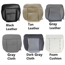 Fit For 2004-2008 Ford F150 Lariat XLT XL STX Driver Passenger Bottom Seat Cover picture