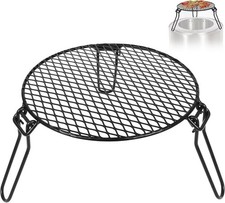 Folding Campfire Grill Grate Top for Solo Stove Bonfire, Portable Iron picture