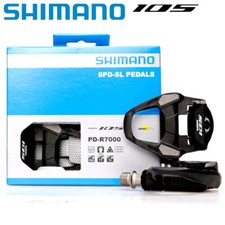 Shimano 105 PD-R7000 SPD-SL Road Bike Clipless Pedals with SH11 Cleats 9/16