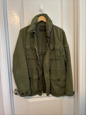 J. Crew Field Jacket, Military Green, Olive Green, Size S (M65 Style) picture