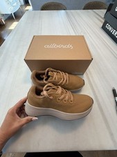 Allbirds Women's Runner Protect Stony Beige Rugged Beige Size 5.5 picture