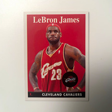 Topps 2008-09 LeBron James 1958-59 Variations #23 Cavaliers Basketball picture