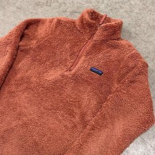 Patagonia Men's Orange and Brown Sweatshirt picture