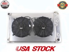 For 70-85 Chevy/GMC C/K/G-Series C10-C20 C25-C3500 4-ROW Alu Radiator+Shroud+Fan picture
