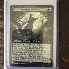 1x Nissa, Resurgent Animist NM Eng MTG - March of the Machine : Aftermath picture