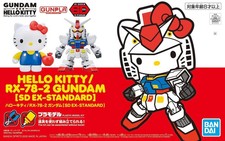 Standard Hello Kitty x RX-78-2 Gundam Figure Model Kit USA Seller picture