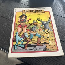 1987 Snarf Quest The Book 1st Printing Graphic Novel By Elmore Dragon Magazine picture