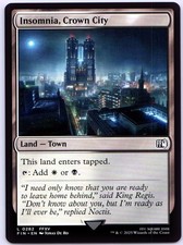 Insomnia, Crown City 282 ~ English Near Mint picture