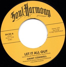 Jimmy Conwell / The Exits - Let It All Out - NEW KENT SOUL HARMONY 45 - HEAR NOW picture
