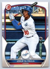 JOSUE De PAULA  DODGERS   2023 BOWMAN DRAFT #BD-132 picture