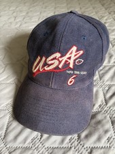USA Basketball Vintage 90s Sports Specialties Snapback Hat -Penny Hardaway #6 picture
