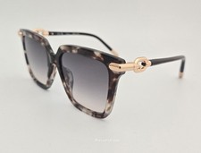 Furla Sunglasses NEW SFU 713 Color 06FM Spotted Havana Size 53 Women's Square picture