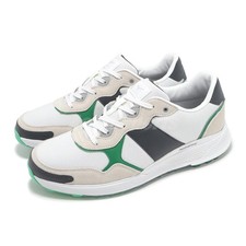 Mizuno MZU Street 5E Wide White Grey Green Men Golf Shoes 51GM2490-36 picture