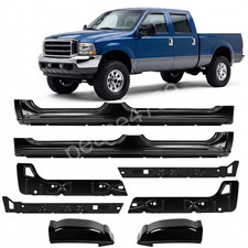 For Silverado GMC 1500 2500 99-07 Crew Cab Outer+Inner Rocker Panels Cab Corners picture