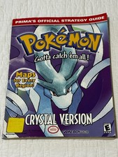 Gameboy Color POKEMON CRYSTAL VERSION Prima's Official STRATEGY GUIDE  picture