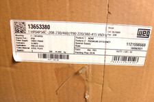 Boston Gear Electric Motor 1365338 - 3ph,1 hp, 208-230/460 NIB picture