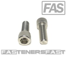 (10) 3/8-24x1 Stainless Steel Socket Head Cap Screw Allen Drive FINE THREAD picture