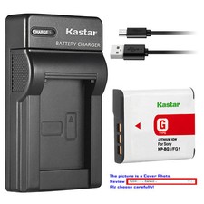 Kastar Battery Slim USB Charger for Sony NP-BG1 NP-FG1 Sony Cyber-shot DSC-W120 picture