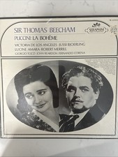 PUCCINI: LA BOHEME - 2 Album Box Set-SIR THOMAS BEECHAM-SERAPHIM NEW SEALED picture