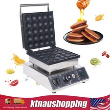 Mini Dutch Pancake Maker Poffertjes Machine for 25PCs Mini Round Pancakes picture