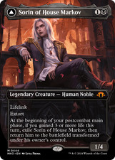 x1 Sorin of House Markov // Ravenous Neonate MH3 MTG 444 BORDERLESS MYTHIC 1x picture