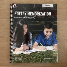 IEW Linguistic Development Through Poetry Memorization  homeschool writing picture