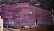 10 BOARD FEET BEAUTIFUL 4/4 EXOTIC PURPLEHEART LUMBER WOOD FAS GRADE picture