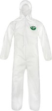 Lakeland CTL428V-3X MicroMax NS Coveralls 43-Pack 3XL White Hooded - New picture