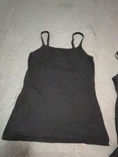 Maidenform black built in bra cami picture