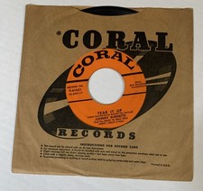JOHNNY BURNETTE AND THE ROCK 'N' ROLL TRIO Tear It Up 1956 CORAL 45 ROCKABILLY picture