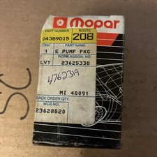 Genuine MOPAR 4389015 1987-93 WINDSHIELD WASHER PUMP NOS picture