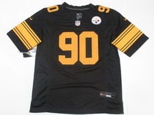 T.J. Watt #90 Pittsburgh Steelers Men's Game Jersey Color Rush picture