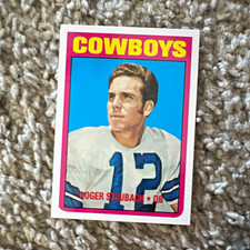 Topps 1972 Roger Staubach #200 Dallas Cowboys NFL Football Rookie Base Set picture