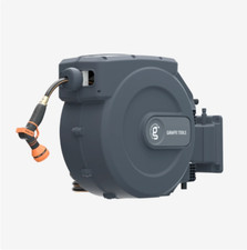 Giraffe Tools Retractable Garden Water Hose Reel Wall Mounted 5/8-IN 115-FT-Yard picture