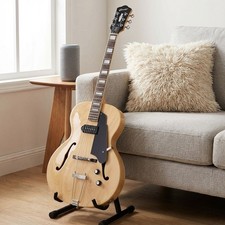ZT Style Natural Semi-Hollow Body Electric Guitar with P90 Pickups picture