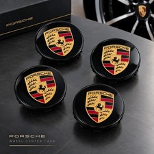 Set Of 4 for Porsche wheel Hub Caps 76mm ( 2.99