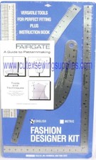 Fairgate Fashion Designer's Ruler Kit #15-102 (Inches) picture