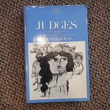 Vintage 1975. Anchor Bible: Judges, By Robert G. Boling Vol 6A picture