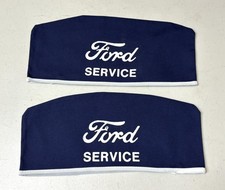 VTG Ford Service Mechanic's Uniform Cap Hat Deadstock Lot Of 2 Large Rare picture