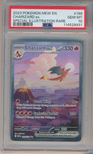 2023 Pokemon Mew En-151 Charizard Ex Special Illustration Rare #199 PSA 10 picture