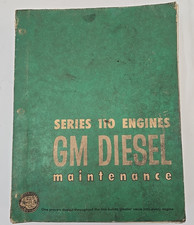 1960 GM 110 Engine Series Maintenance Book Detroit Diesel Engine Division picture