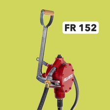 Fill-Rite FR152 Piston Hand Pump with Hose & Nozzle Spout, Red, 20 Gal - 100 Str picture