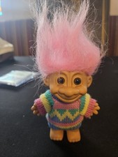 Vintage Russ Troll With Zig-Zag Sweater picture