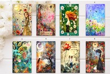 1:12 Dollhouse Miniature Art Prints – Story Book Themed– You Choose 3x2 picture