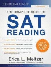 The Critical Reader: The Complete Guide to SAT Reading, 3rd Edition - GOOD picture