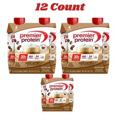 Premier Protein Shake, Café Latte, 30g Protein, 11 Fl Oz, 12 Ct... picture