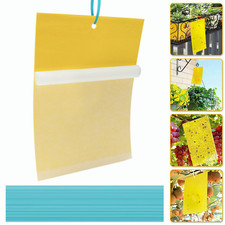 24PCS Sticky Fly Traps Gnat Trap Flies Insect Glue Catcher w/ Hanging Ropes US picture