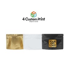 3.5g Custom printed Mylar Bags Smell Proof Resealable Stand Up Candy Pouch picture