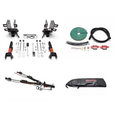 Roadmaster Nighthawk Tow Bar Bundle for Jeep Wrangler JL w/ LED Tail Lights picture