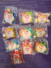 10 - Unopened - Ty Teenie Beanie Babies - McDonalds Happy Meal Toys  picture